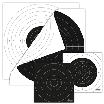 Zu Auswahl stehen ihnen der 250g Weiße Karton oder der Original Chamois Schießscheibenkarton!
